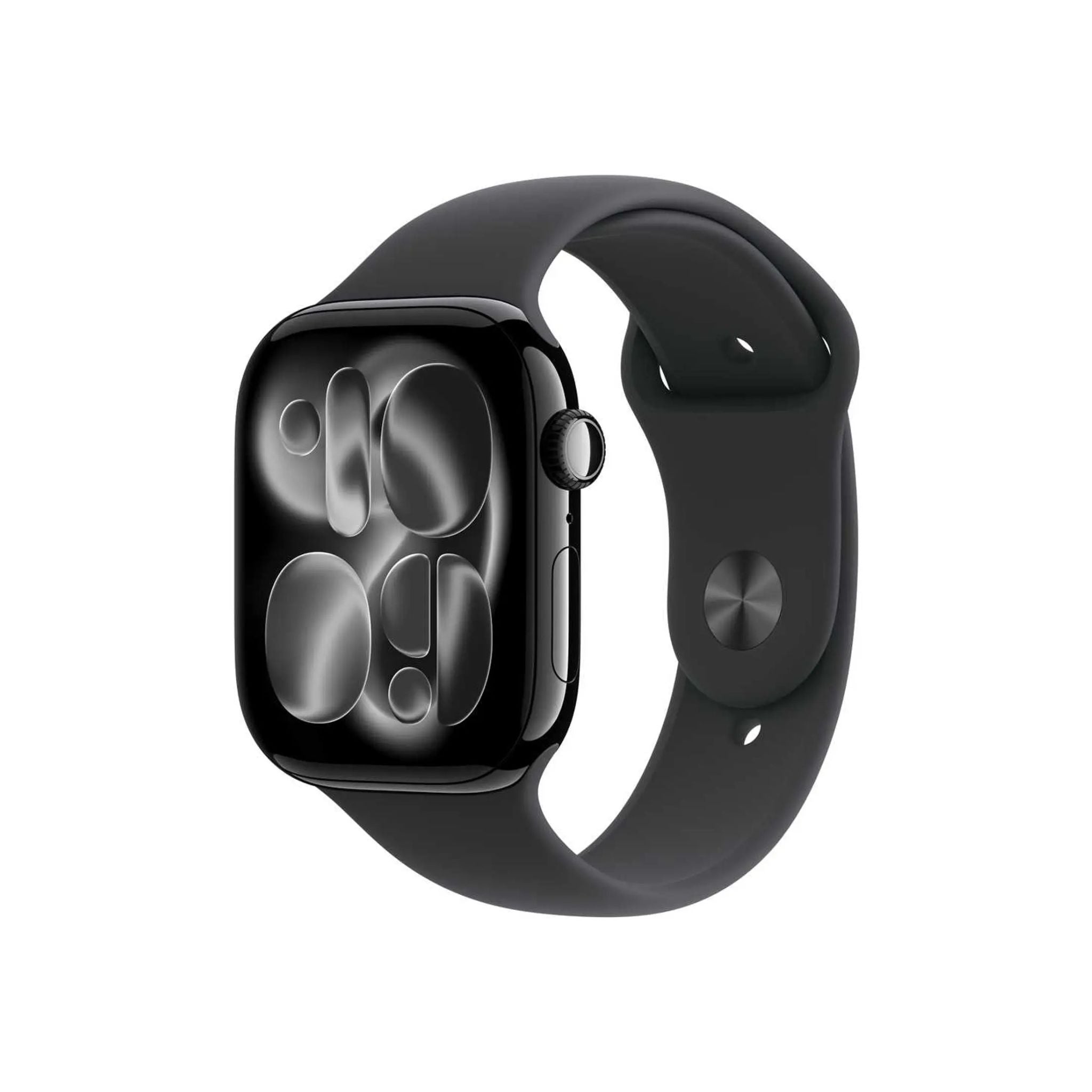 Apple Watch Series 11 GPS 46mm Jet Black Aluminium Case With Black Sport Band - M/L -International Version