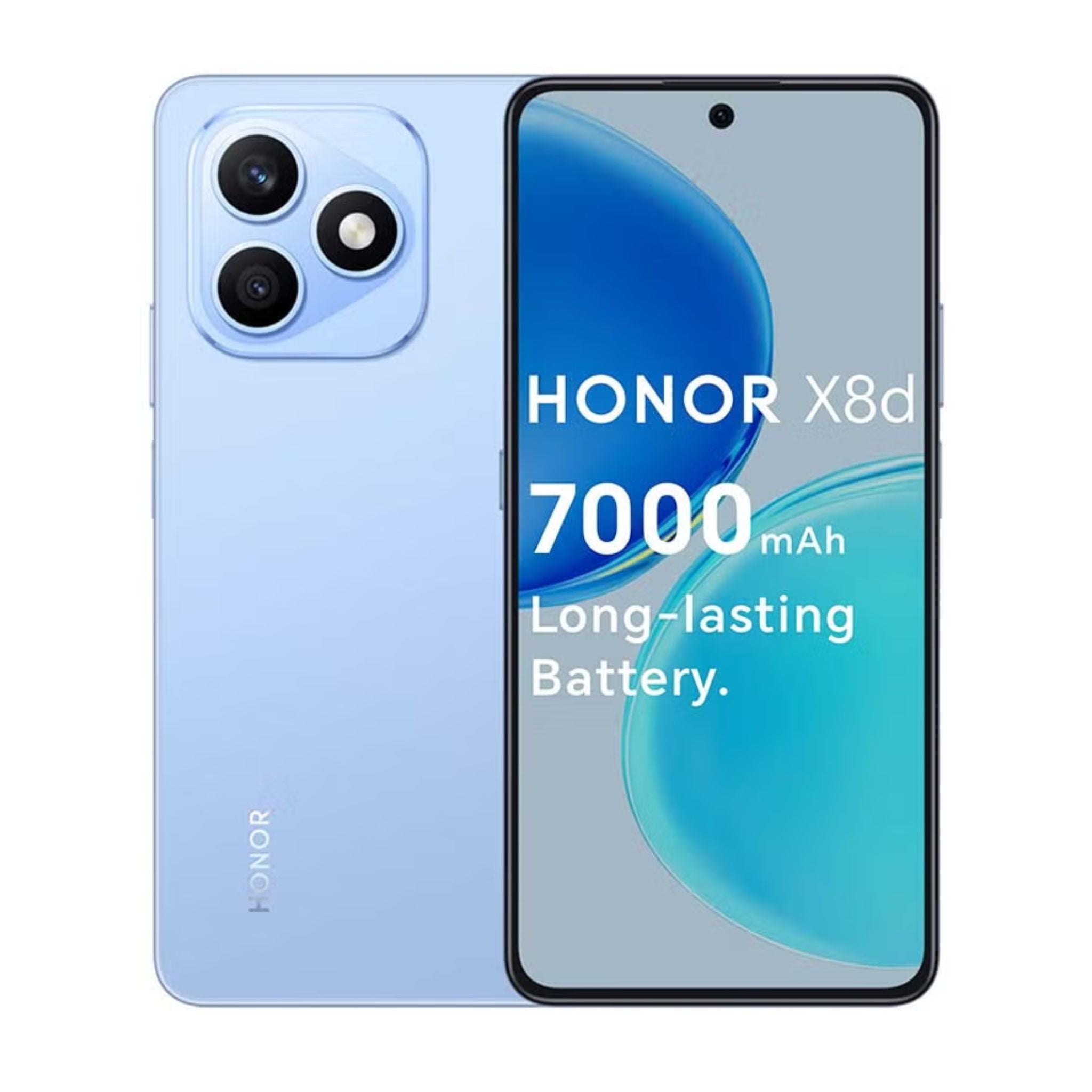 Honor X8d Dual SIM 4G Light Blue 8GB RAM 256GB - Middle East Version