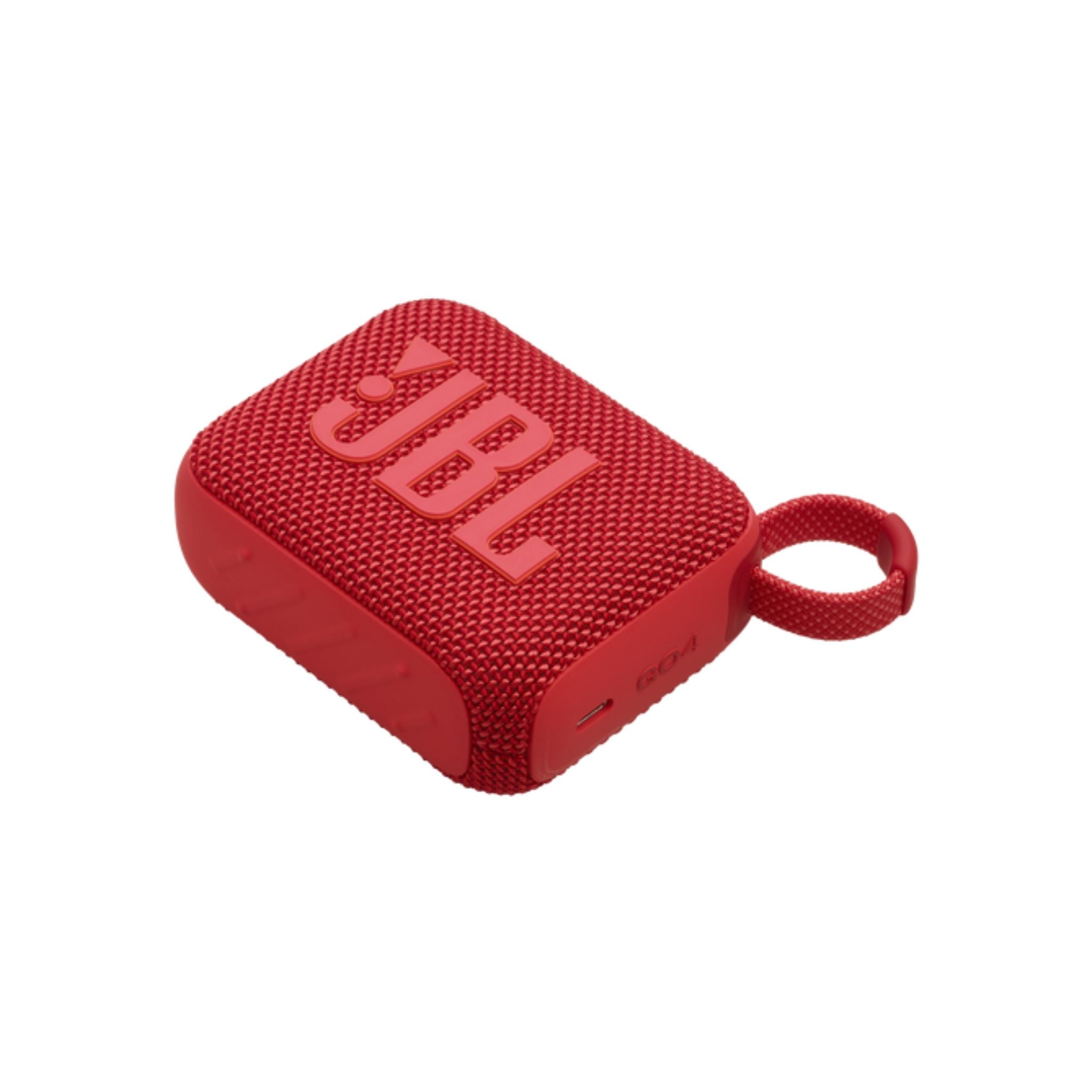 JBL Go4 Portable Wireless Speaker, 7 Hours Music Play Time, Water Proof & Dust Proof, Bluetooth Version 5.3, Rechargeable Battery, Vibrant Color Options, JBL Pro Sound - Red