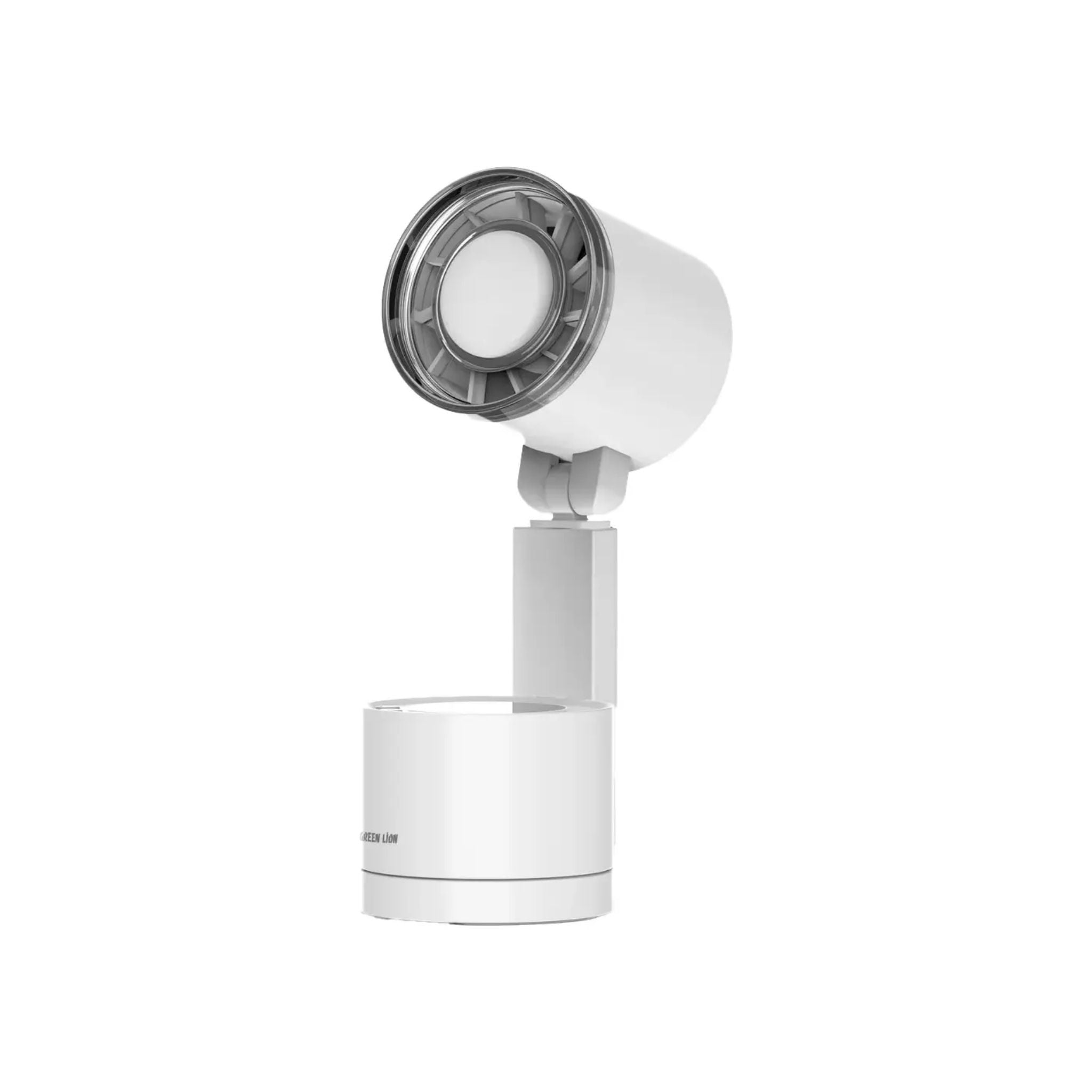 Green Lion Como Folding Lamp Fan - White
