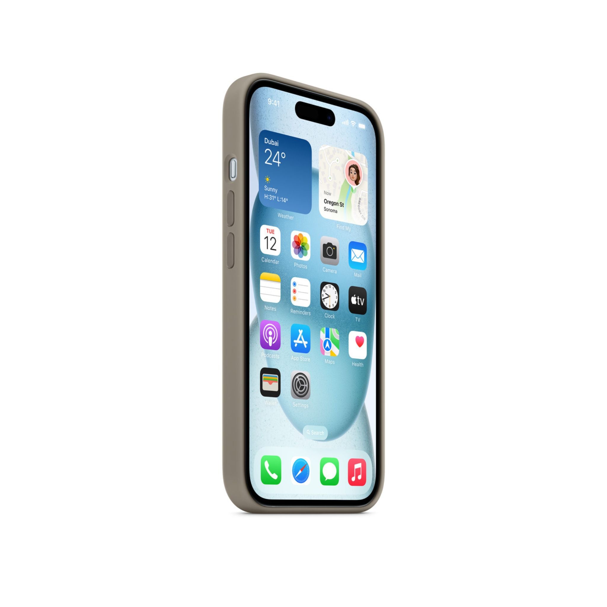 APPLE iPhone 15 Silicone Case with MagSafe
