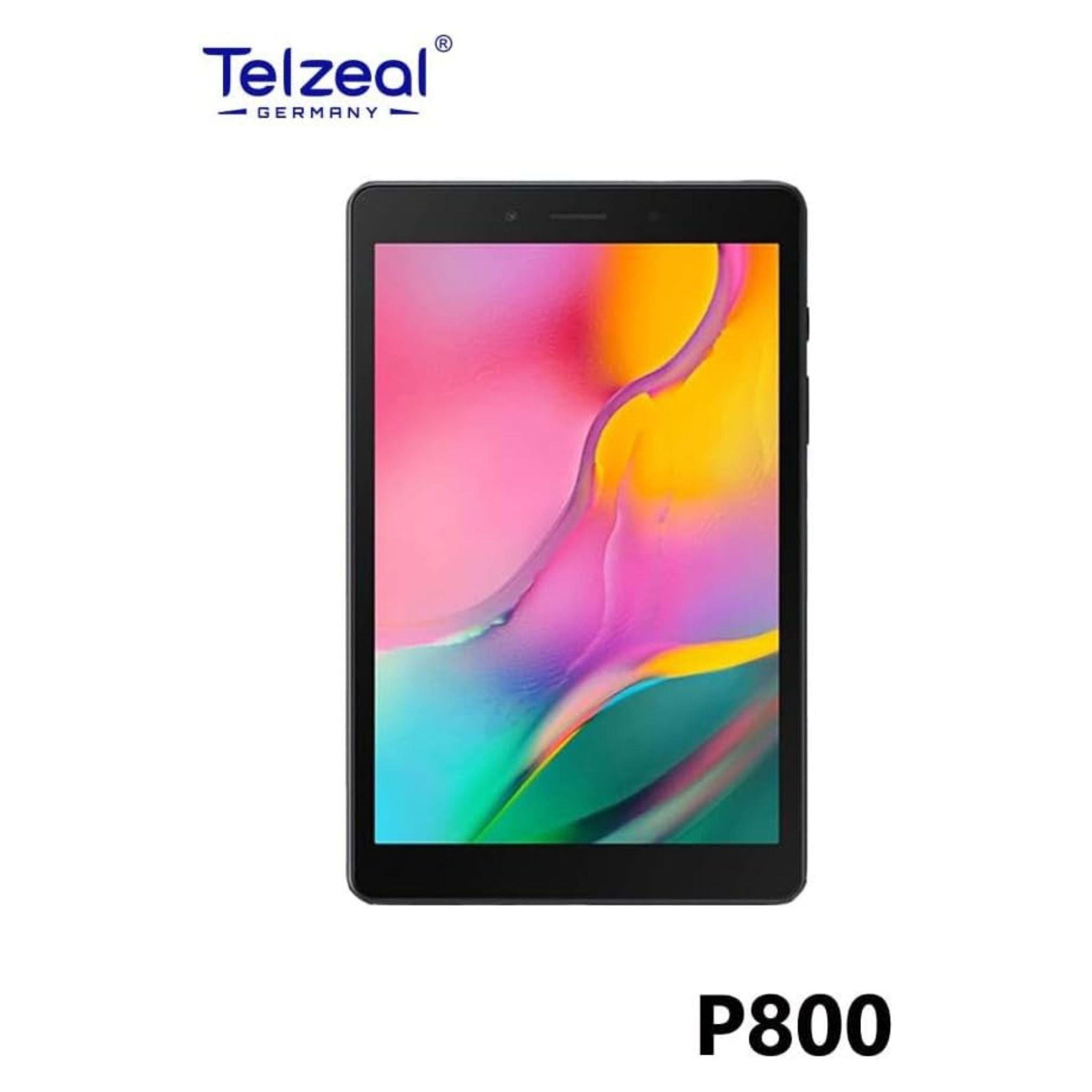 Telzeal P800 Tablet 8 Inch Android 12 Tablet with Dual SIM 6GB RAM 256GB ROM 5G WiFi 5000mAh Battery and Wireless Keyboard -Blue