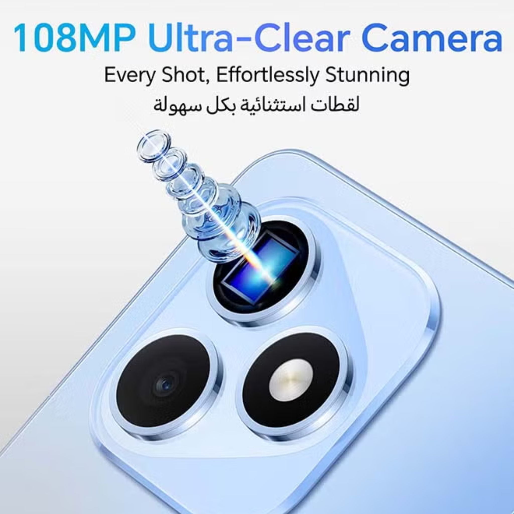 Honor X8d Dual SIM 4G Light Blue 8GB RAM 256GB - Middle East Version