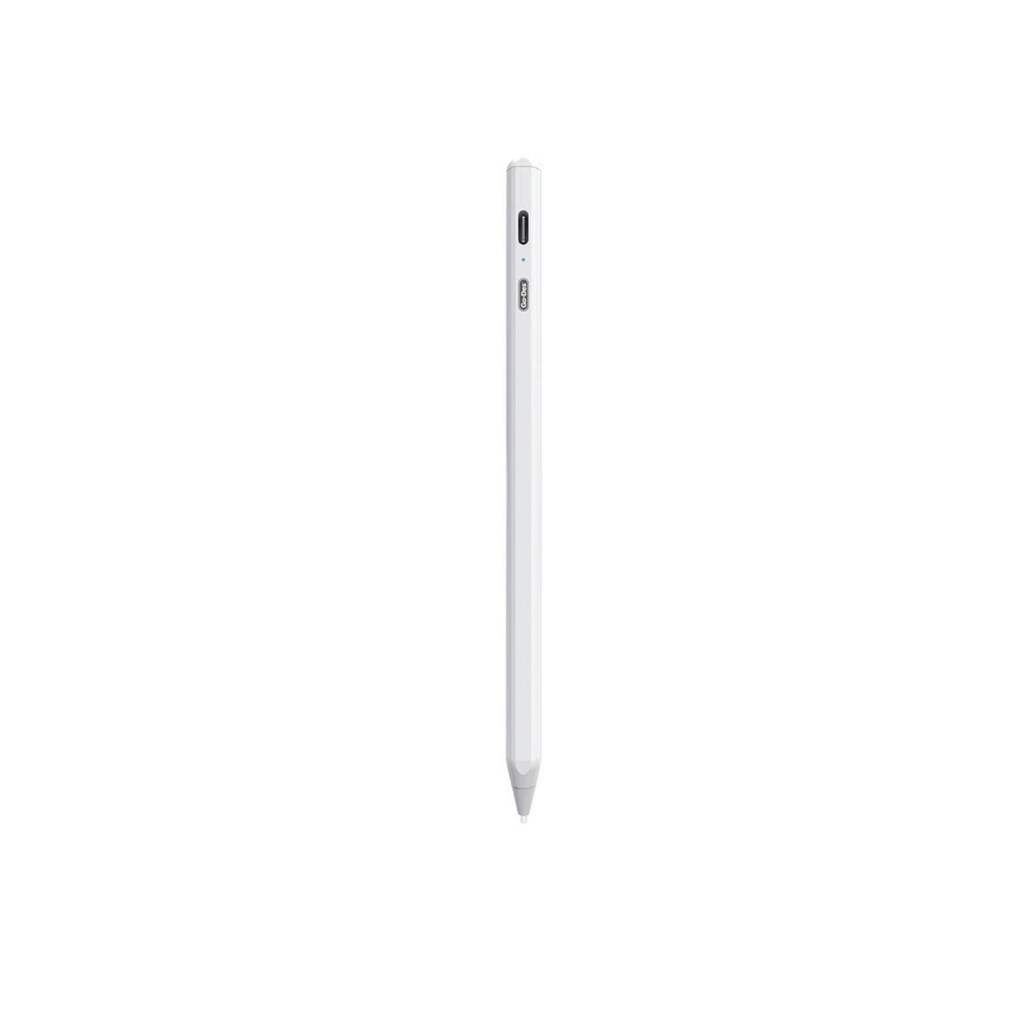 White pen on a white background