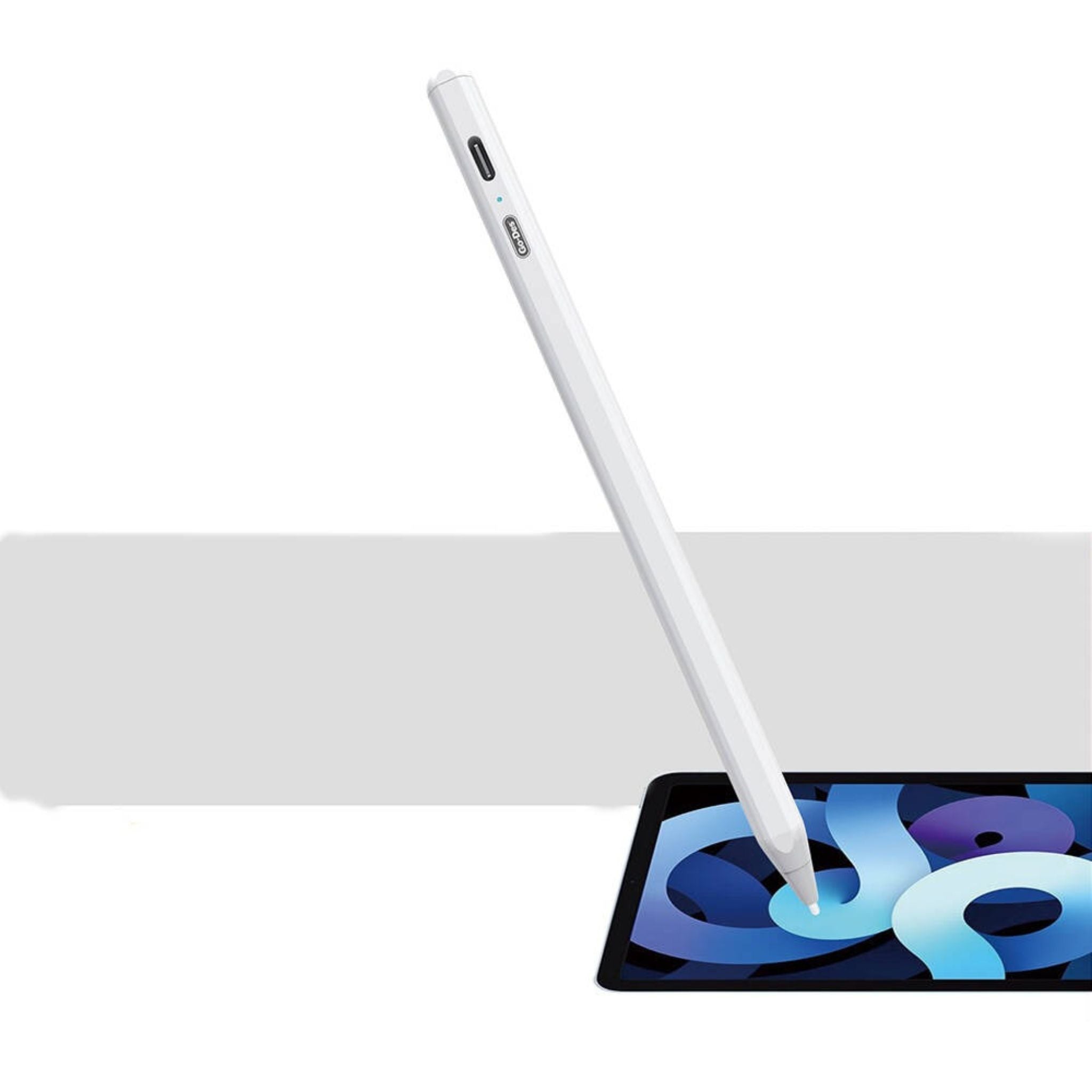 Go Des GD-P1206 Palm-Rejection Magnetic Universal Stylus Drawing Pen- White