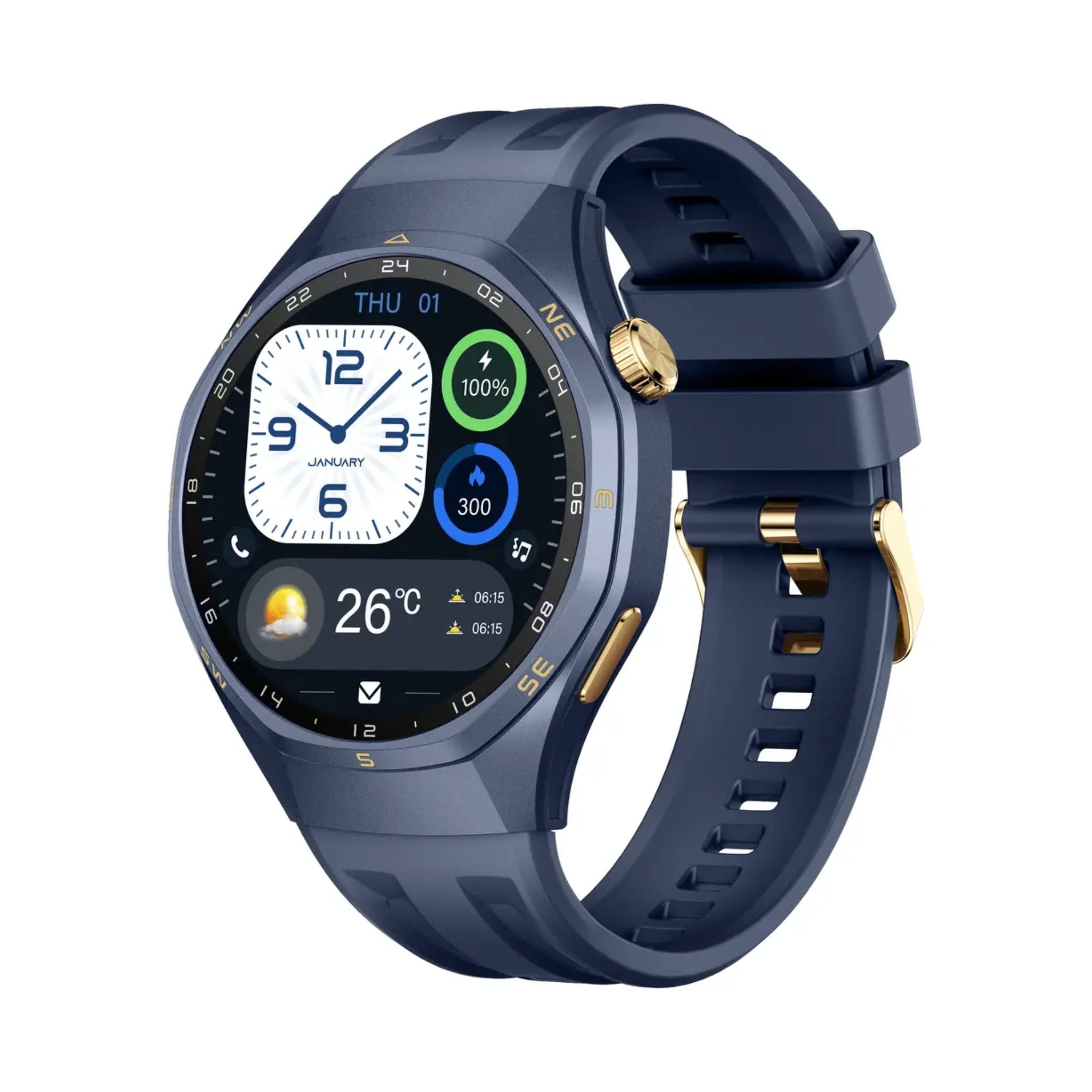 Green Lion Grand Smart Watch - Blue
