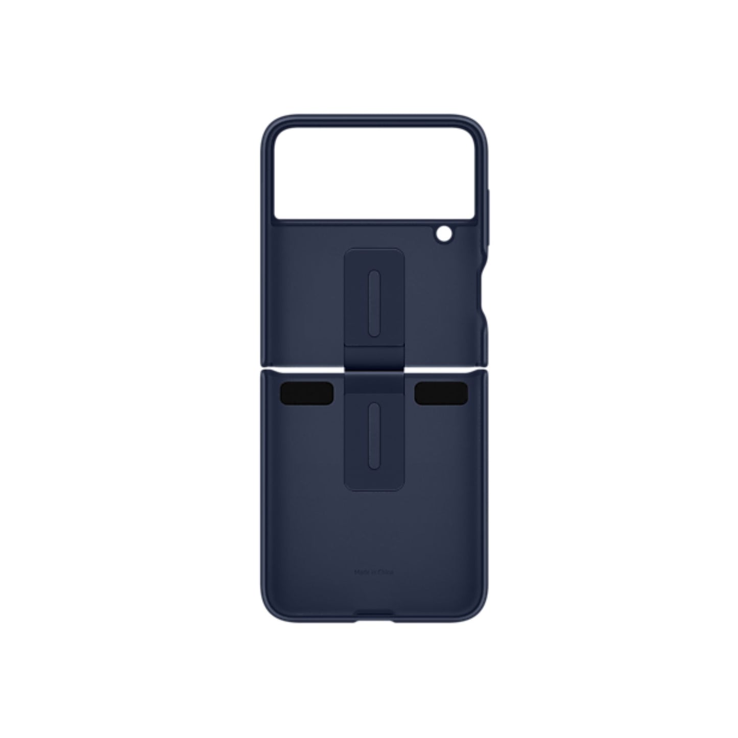 Samsung Galaxy Z Flip4 Silicone Cover With Ring_Navy Blue