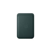 Dark green Apple iPhone FineWoven Wallet with MagSafe.