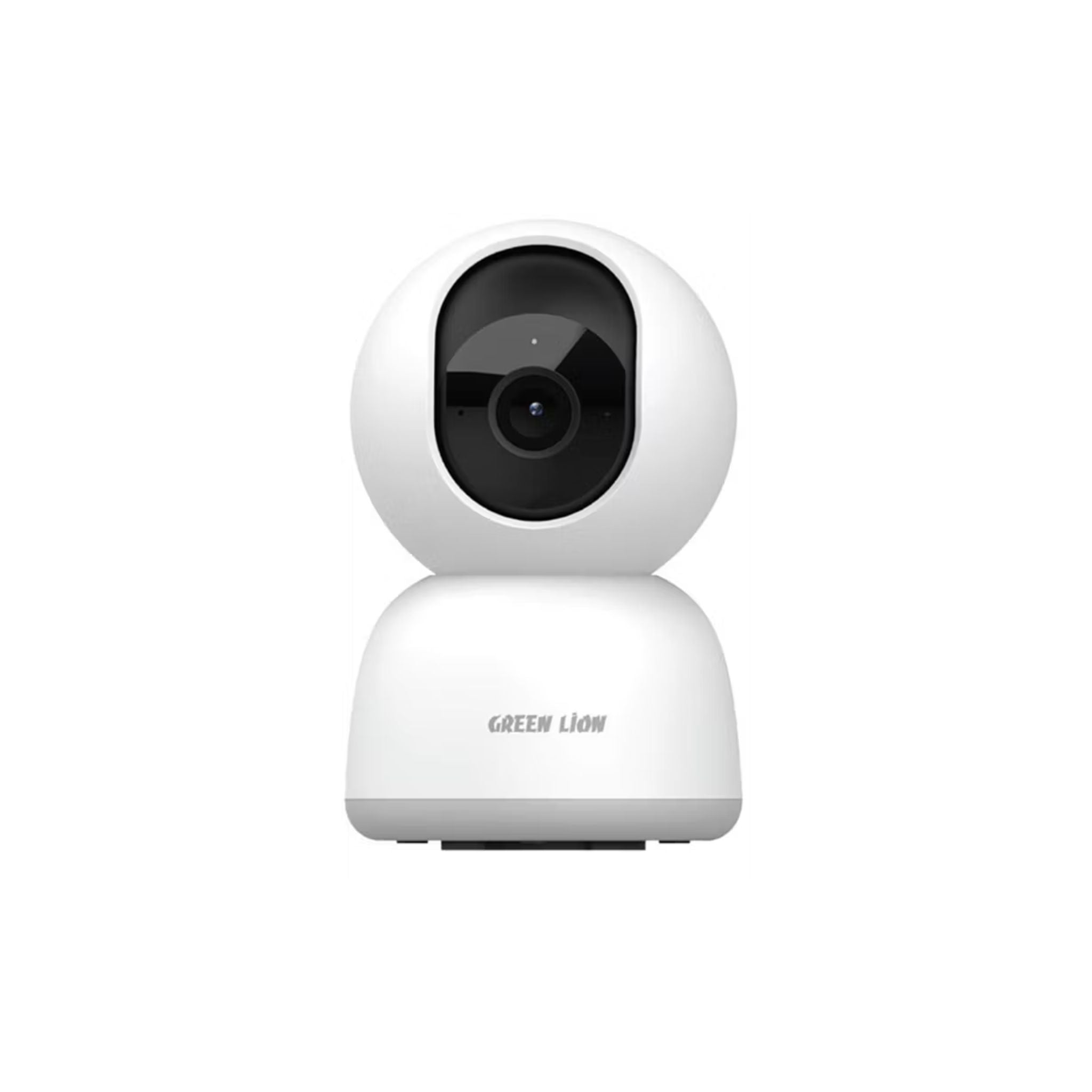Green Lion Smart Home Camera – 2MP Progressive CMOS (SC2336 Sensor), 1920×1080/640×360 Resolution at 20fps, 4.20mm@F2.0 Lens, IR Night Vision (Up to 10m), 3D DNR Noise Reduction, Built-in Mic & Speaker – White