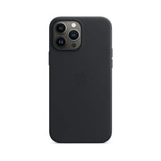 Apple Leather Case with MagSafe (for iPhone 13 Pro Max) - Midnight