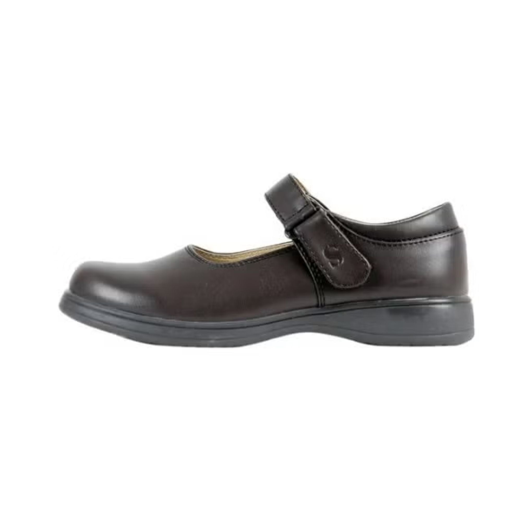 Symphony Girls School Shoes - Brown
