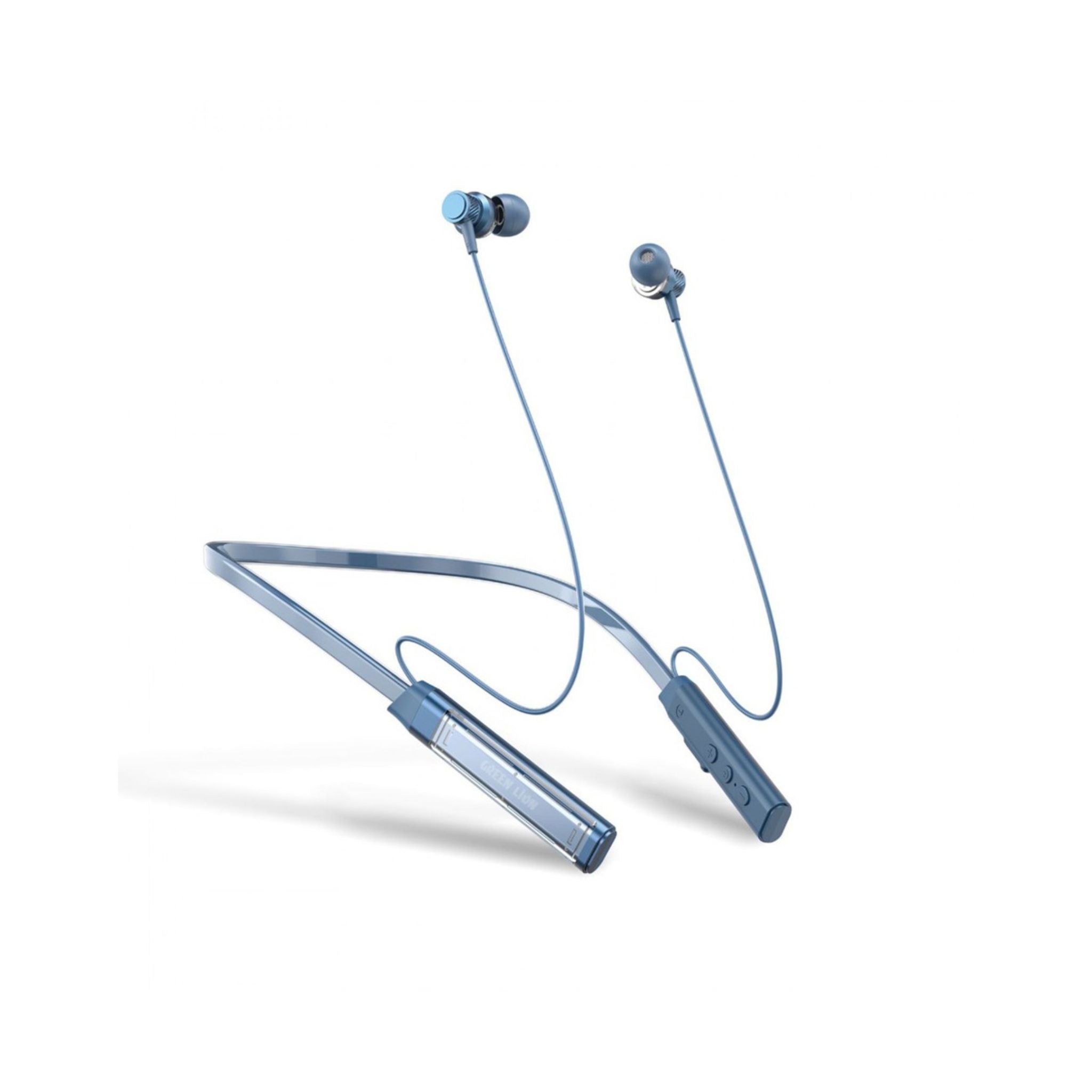 Premium Green Lion Veria Wireless Neckband_Blue