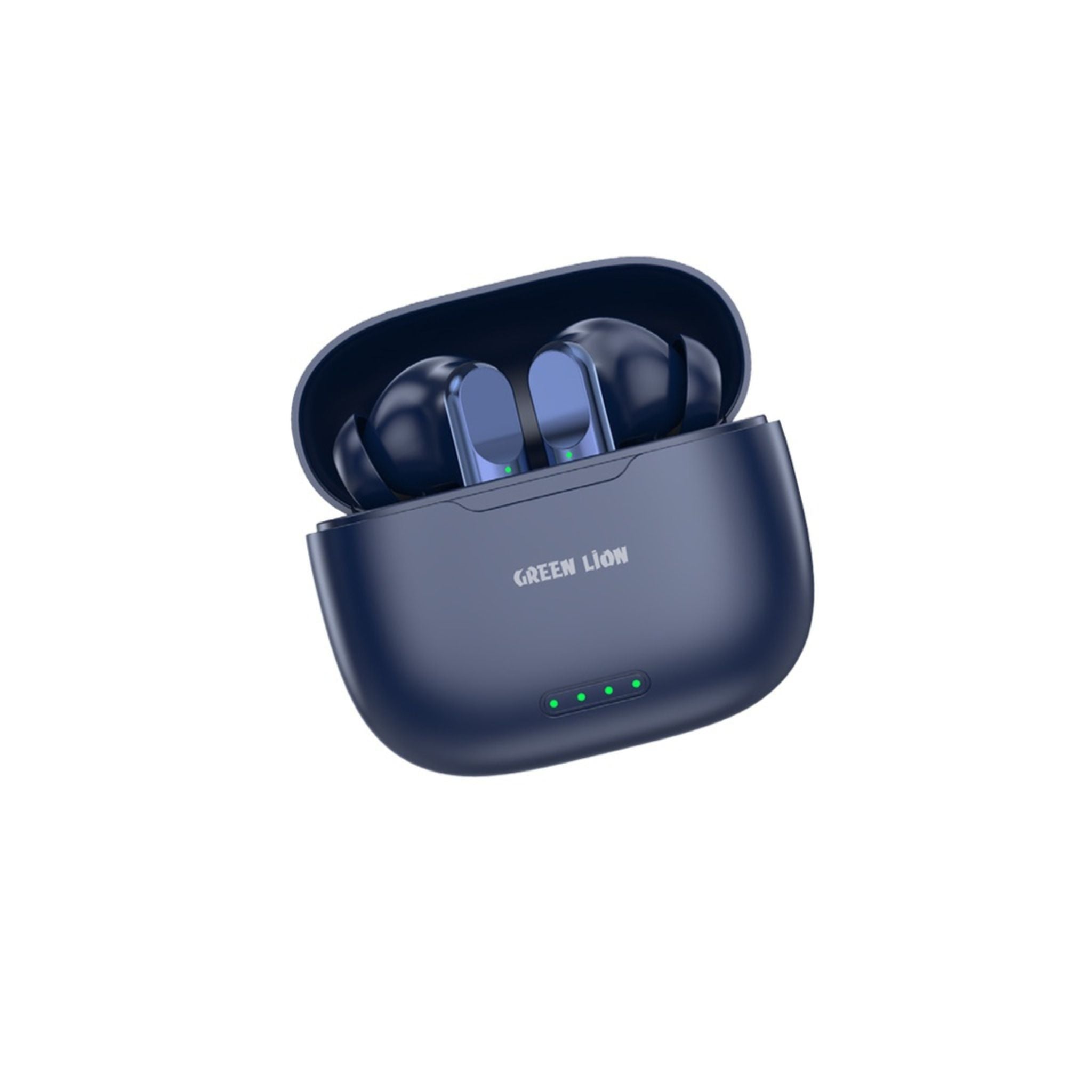 Green Lion Panama Wireless Earbuds Bluetooth Version 5.4 Multi-Function Touch Hands-Free Calls 4Hours Working Time Premium Sound Quality Sound Handsfree Earphone IPX4 Water Proof (Blue)