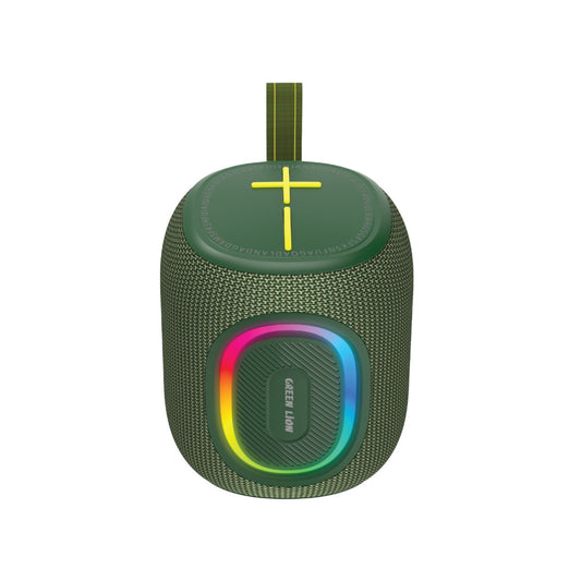 Green Lion Pristone Wireless Speaker with 10m BT Distance| 7 hours Working Time & IPX6 Waterproof|Bluetooth Version 5.2 & 1200mAh Battery - Green