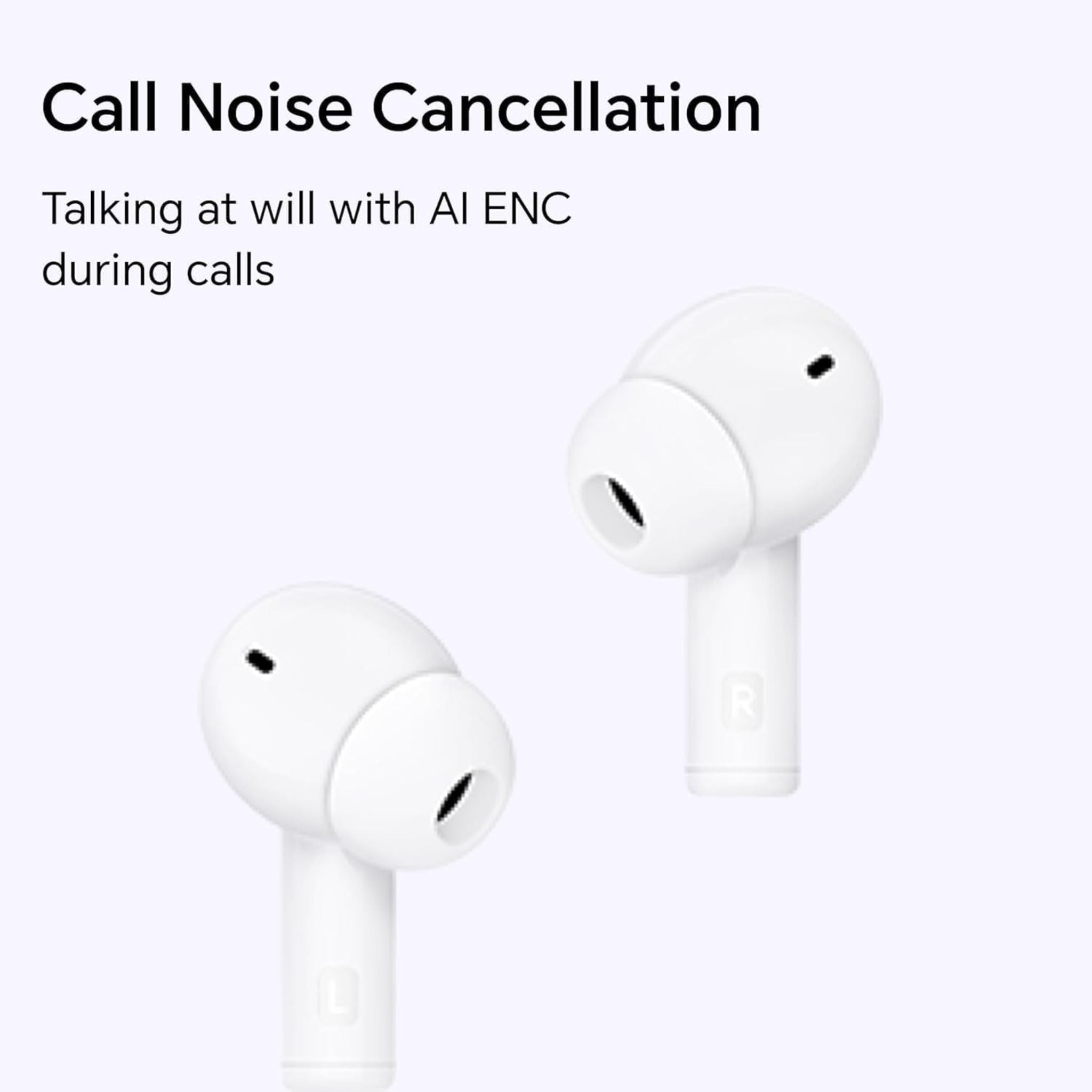 HONOR Choice Earbuds X7 Lite, 38 Hour Long Battery Life, Noice Cancelling, TWS Earphones, White ANC