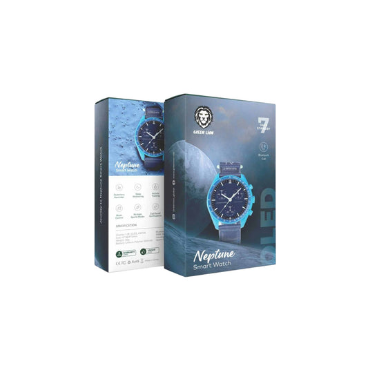 Green Lion Journey to Neptune Smart Watch- Blue