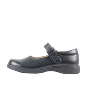 Symphony Girls School Shoes_Black
