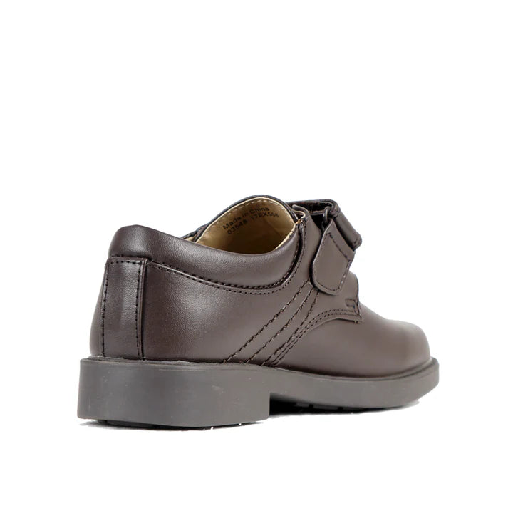 Symphony Kids School Shoes_Brown