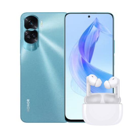 Honor 90 Lite 5G (8GB RAM+256GB ROM) Smart Phones with Exclusive Gifts Of Honor Choice X5 Lite Earbuds_Cyan Lake