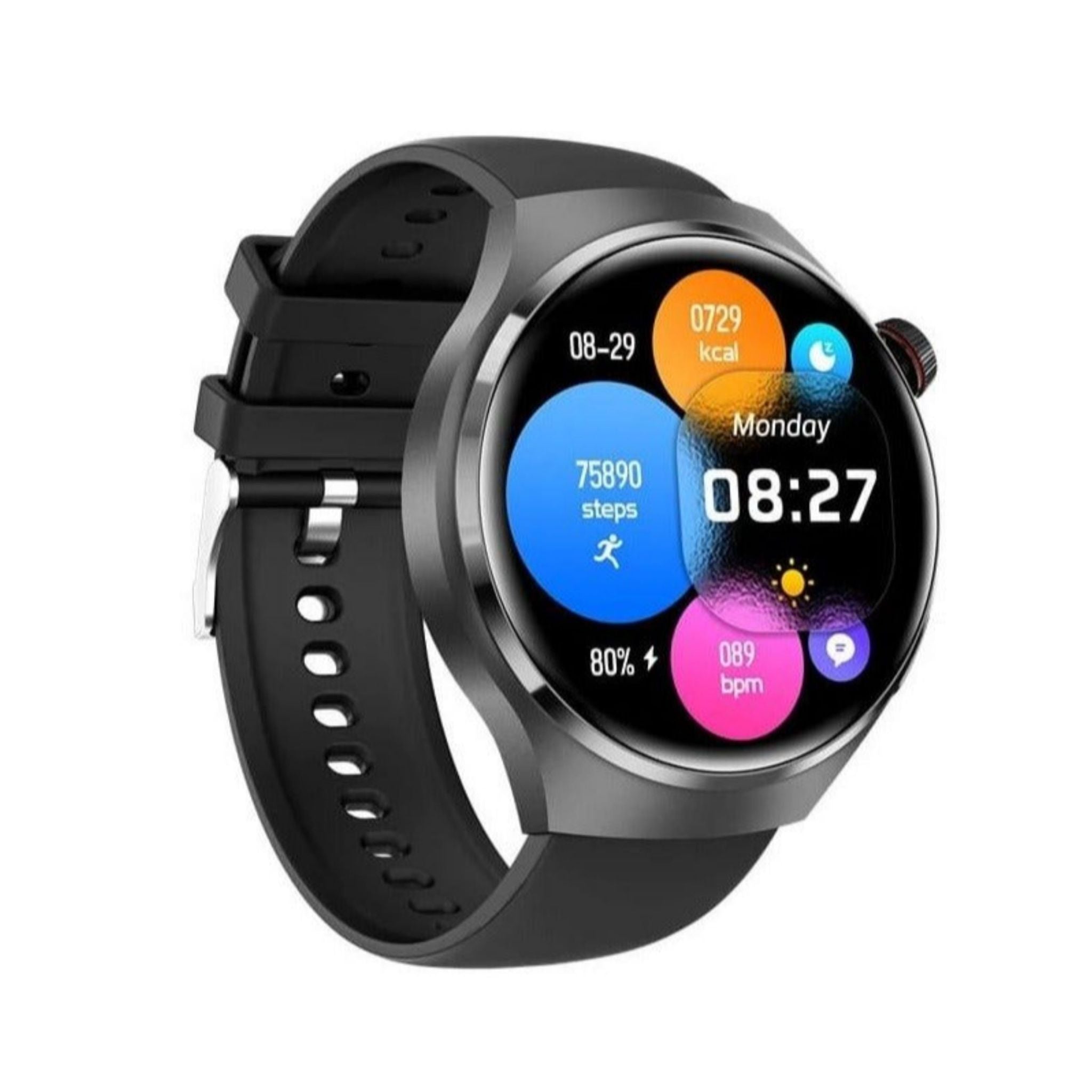 Modio MR-60 2.5D Curved Display Smartwatch – 4G SIM, Bluetooth Calling ...